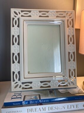 Lenox Ceramic Picture Frame with Gold details